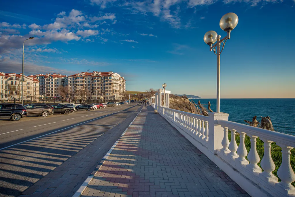 Квартира Уютная с балконом квартира в стиле Прованс в ЖК Черноморский2 — Геленджик