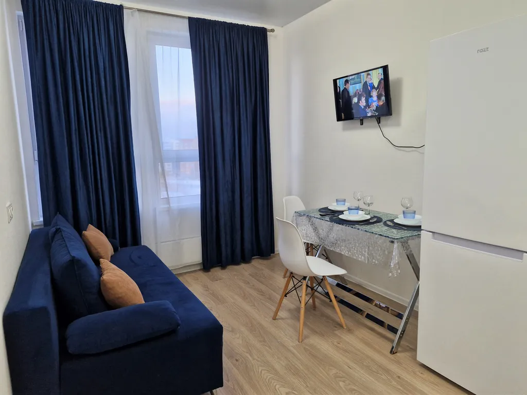 Красивая квартира с гостиной и спальней рядом с Мытищи парк