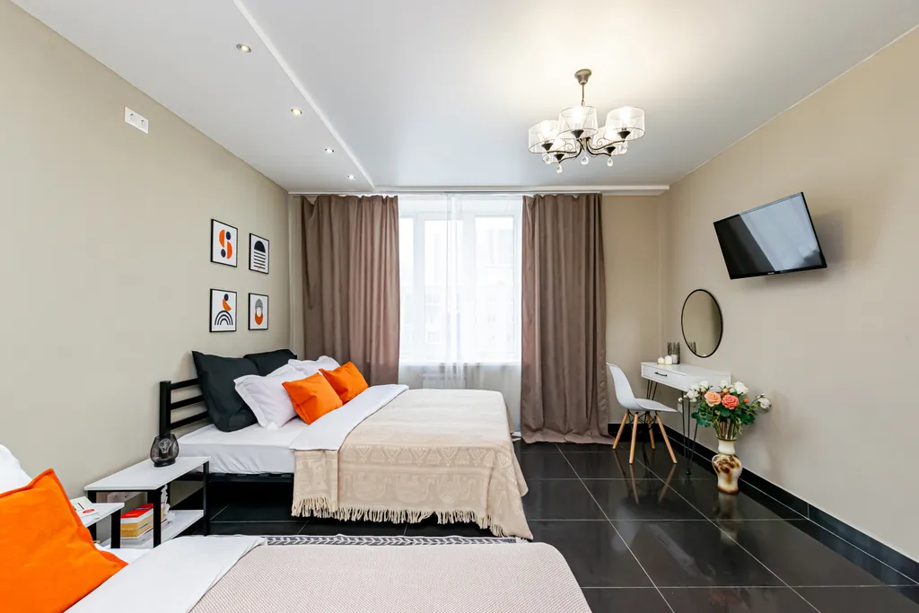 Современная и просторная квартира в центре города