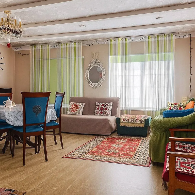 Сказочный домик в деревне