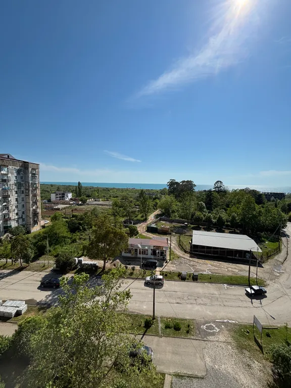 Квартира Видовая 1-к квартира в 5 минутах от моря, Гагра, 42 кв, 3 кровати — Гагра
