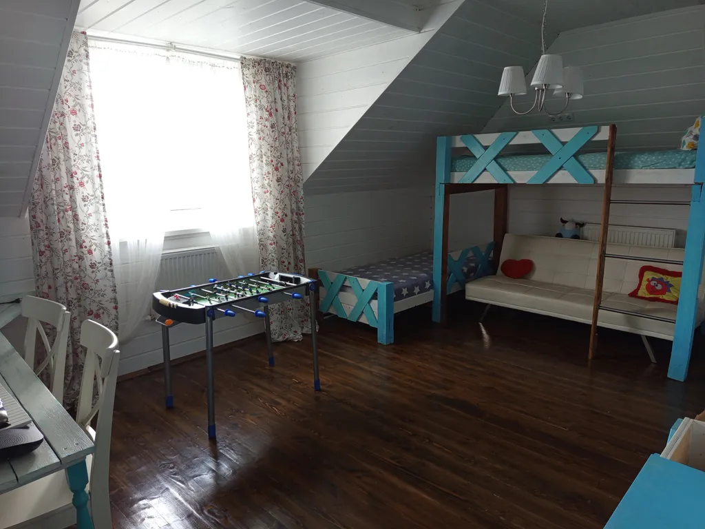 Эко дом у озера + баня удобно размещается 14 человек