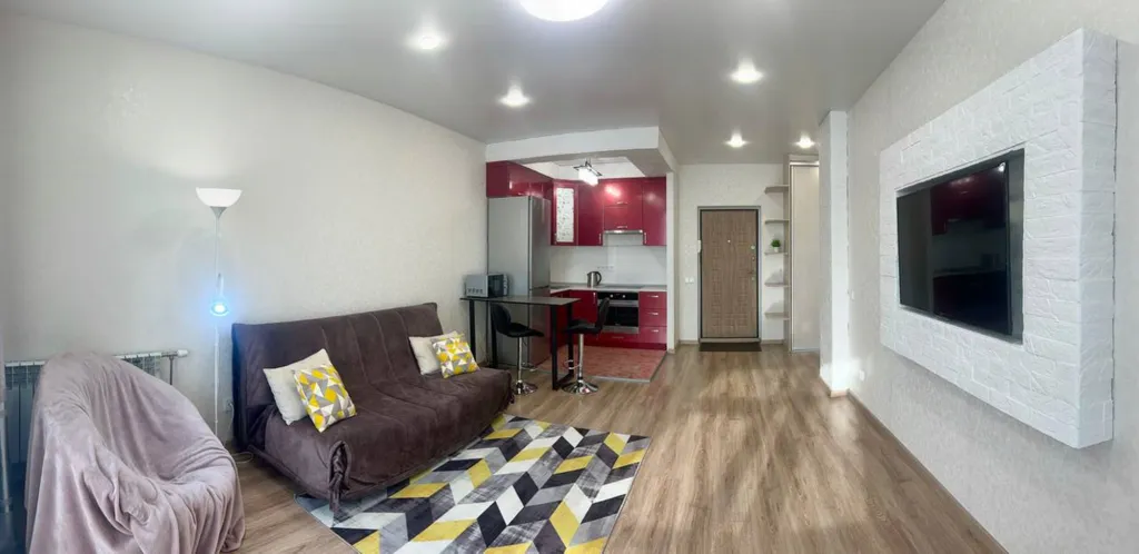 Современная квартира с шикарным видом на Амур на Броско до 4 гостей