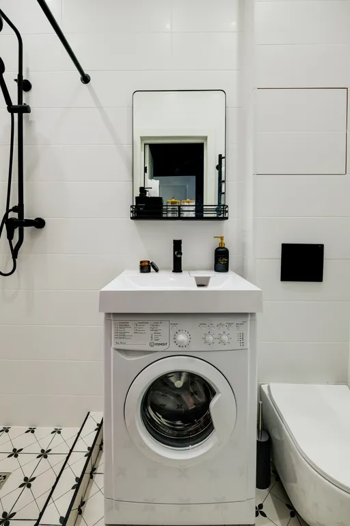 Квартира Квартира Стильная студия у ботанического сада Red — Москва