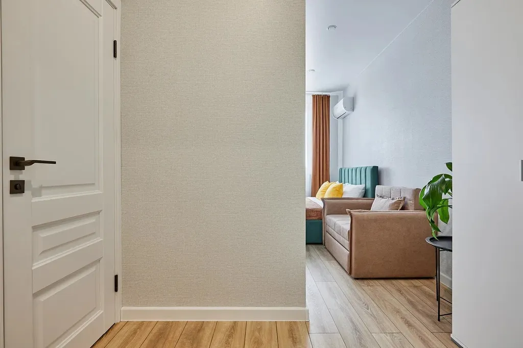 Студия со свежим ремонтом в ЖК Самолет