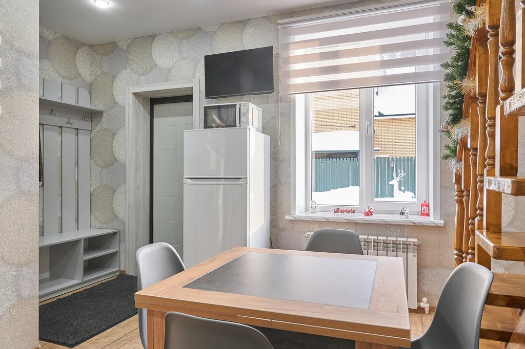 Апартаменты двухуровневые однокомнатные с кухней (апарт 6)