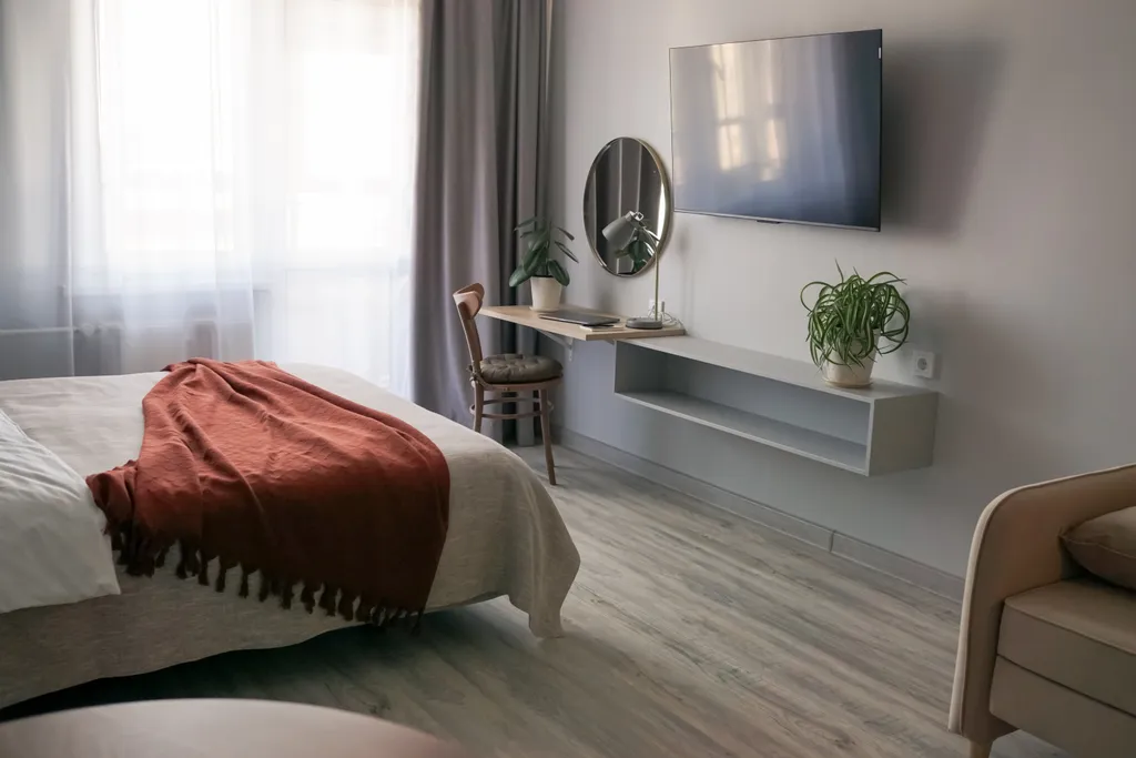 Стильная студия с кроватью Ascona Ergomotion