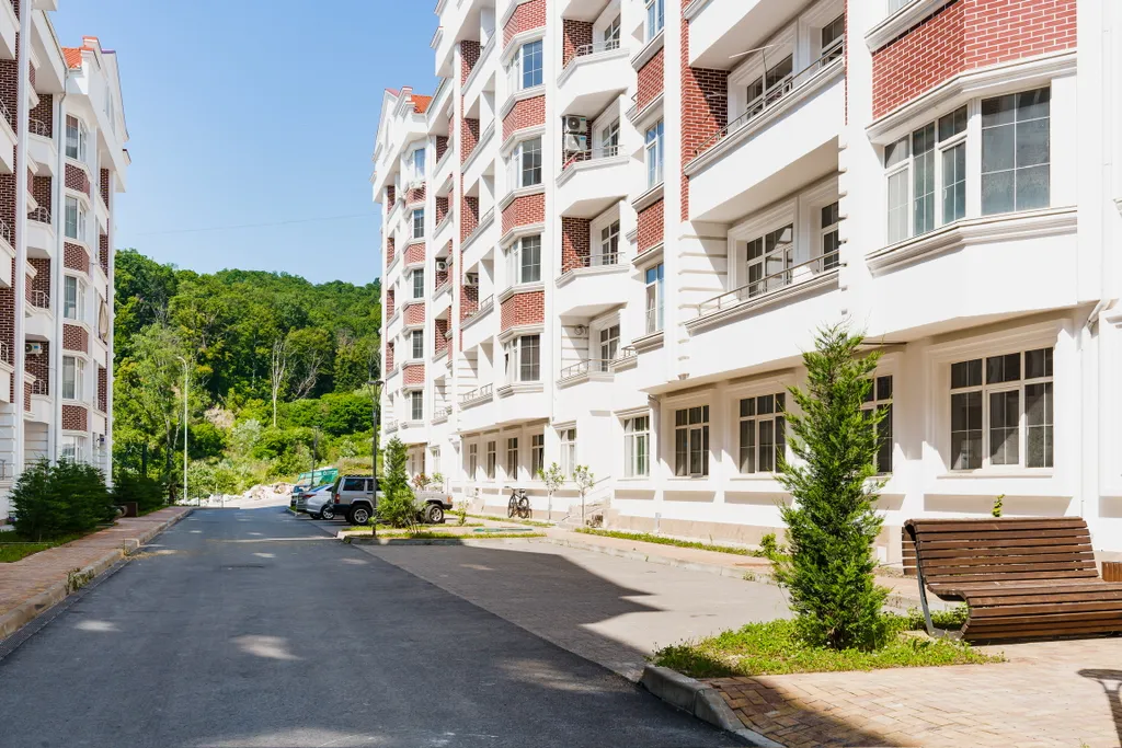 Квартира Уютные апартаменты с балконом и боковым видом на море — Адлер