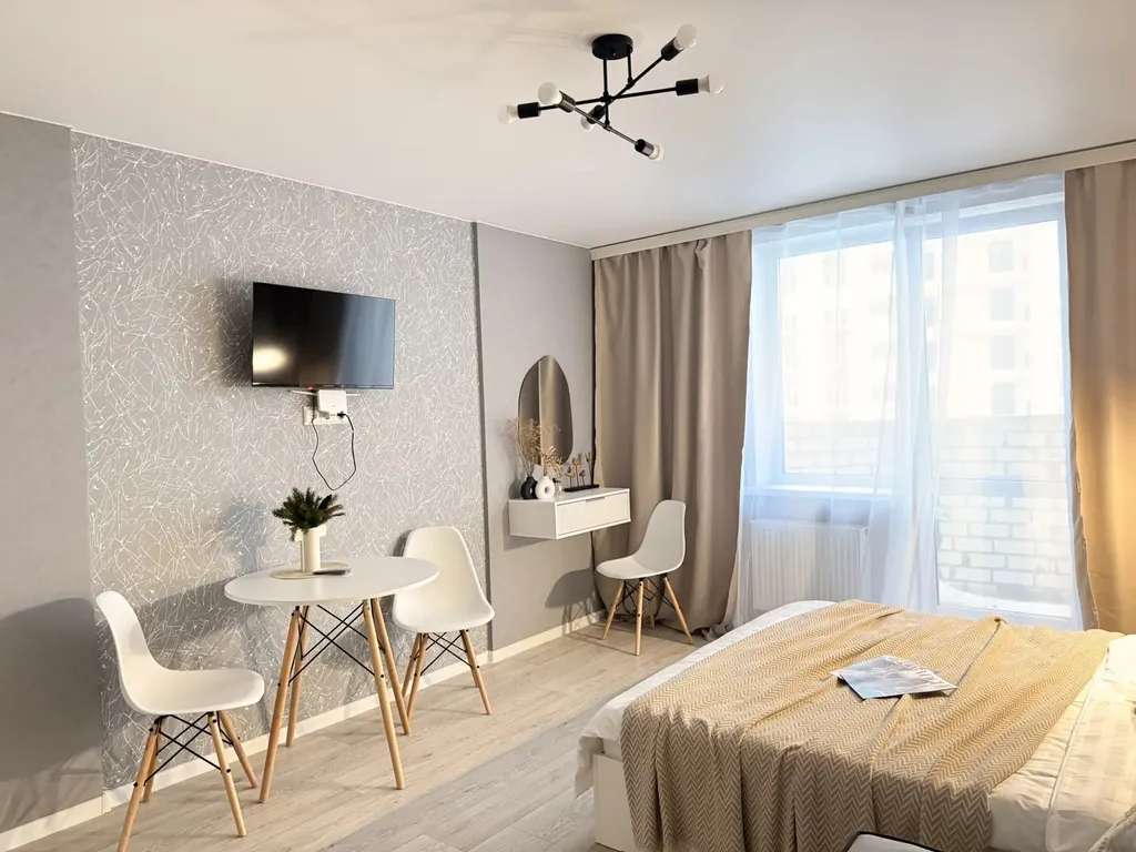 Квартира Квартира Стильная студия «ВЕРШИНА» рядом с Самарскими Термами — Самара