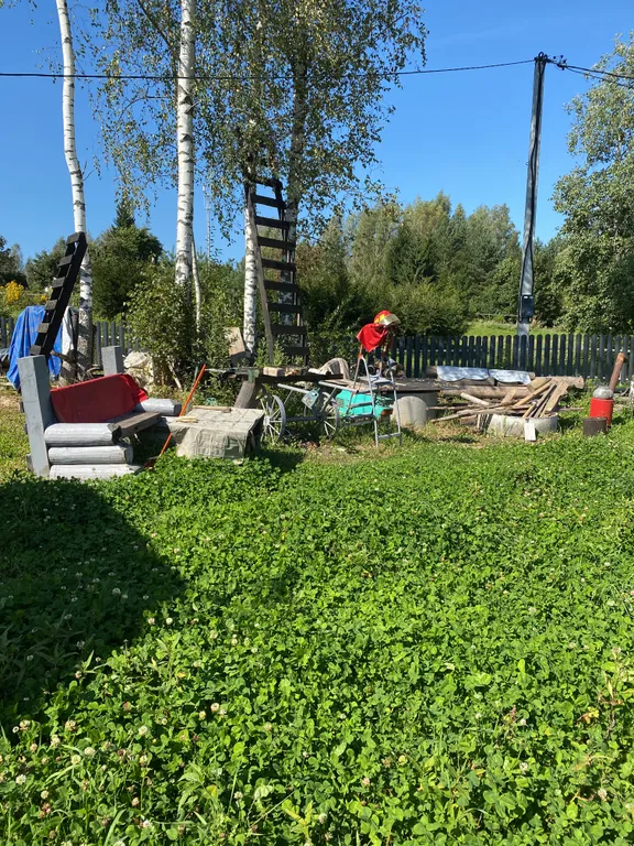 Домик в деревне с баней