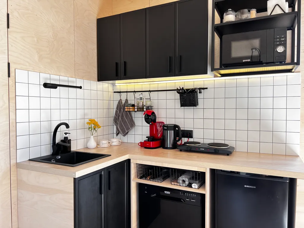 Уютный домик с сауной у леса