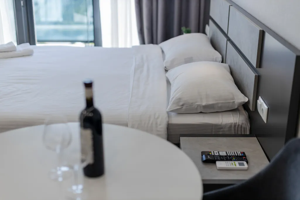 Апартамент студия с видом на море и парк