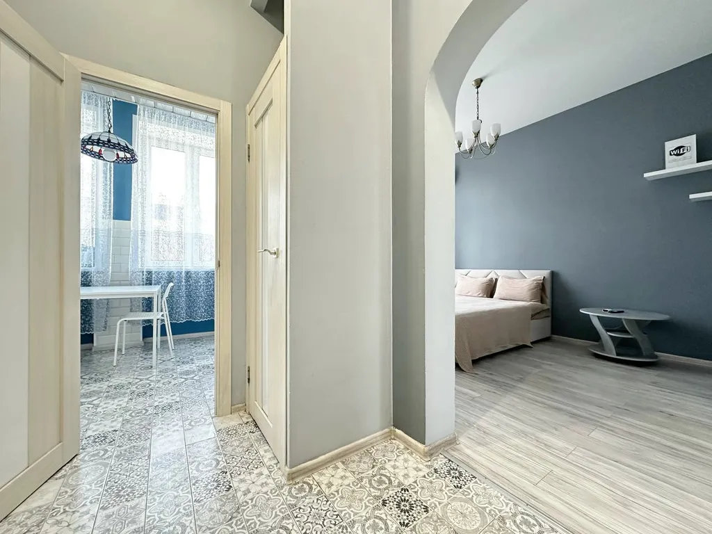 1-комнатная квартира с балконом в центре