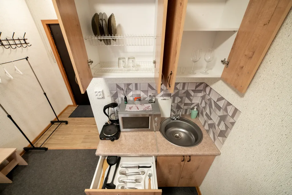 Уютная студия на Быковского