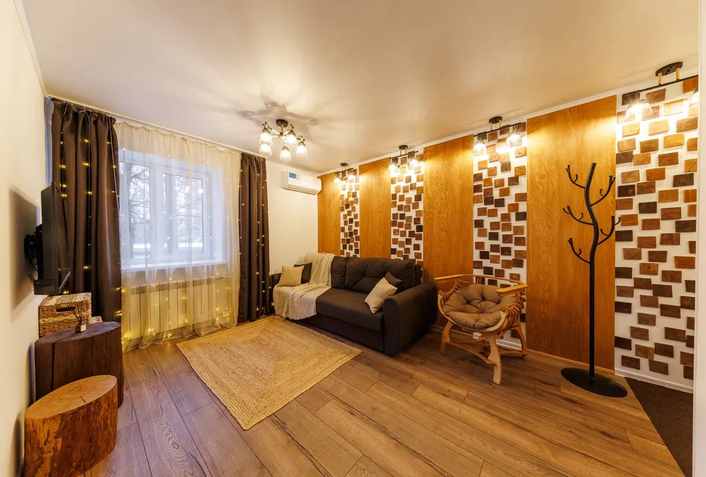 Уникальная квартира в Эко стиле