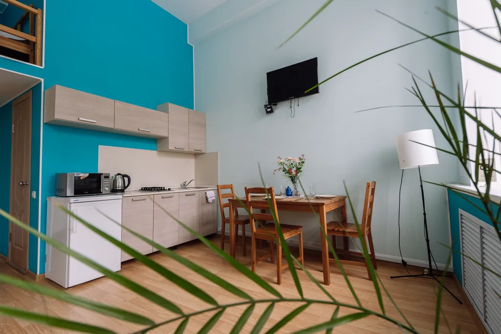 Квартира Дизайнерская студия с двухуровневым размещением — аренда посуточно в Смоленск