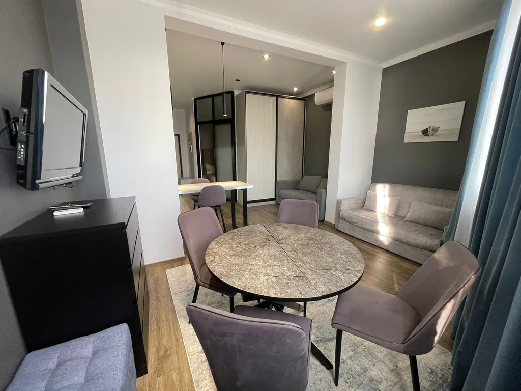 Квартира Квартира Стильная большая 1-комнатная в ЖК Столичный — Адлер