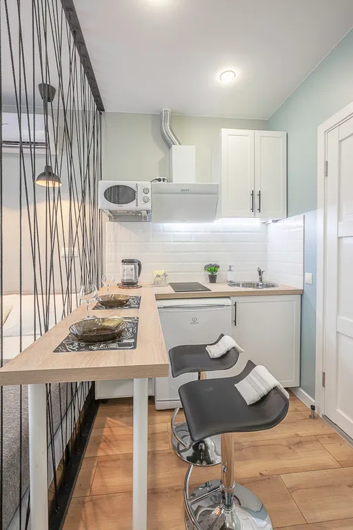 Квартира Квартира Бирюзовая студия в центре города — Волгоград