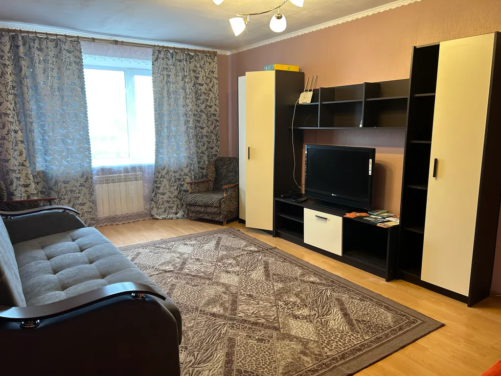 Двухкомнатная квартира с парковой и Wi-Fi