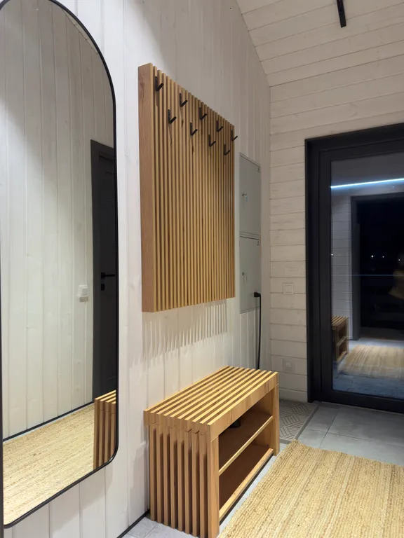 Коттедж Коттедж Новый, тёплый барнхаус с сауной и купелью — Проводник