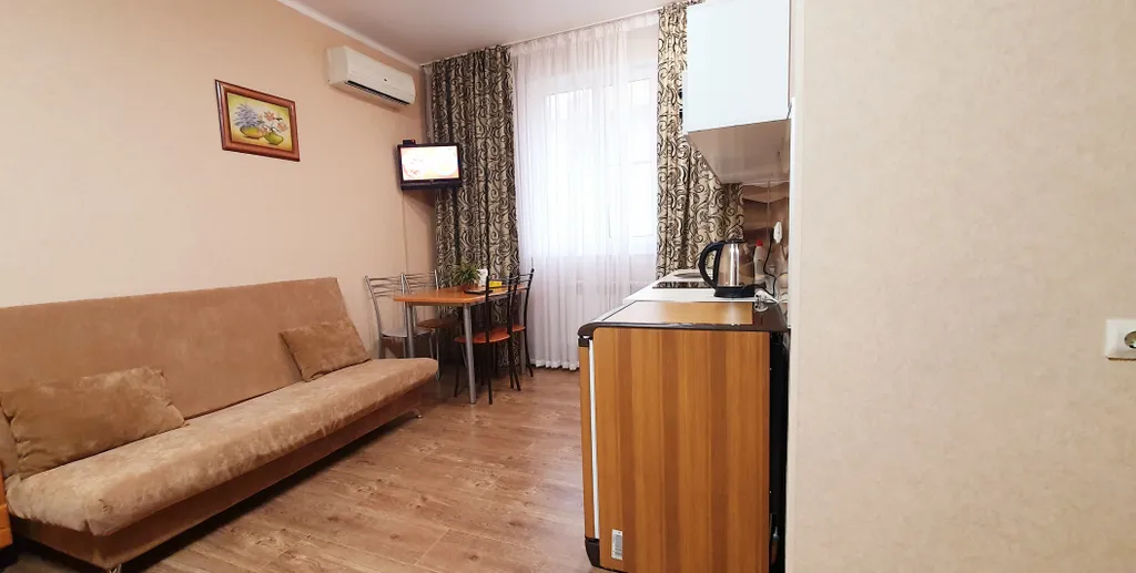 Квартира Уютная квартира-студия на первой береговой линии в центре города — Анапа