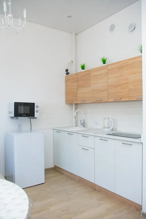 Уютная квартира студия с балконом