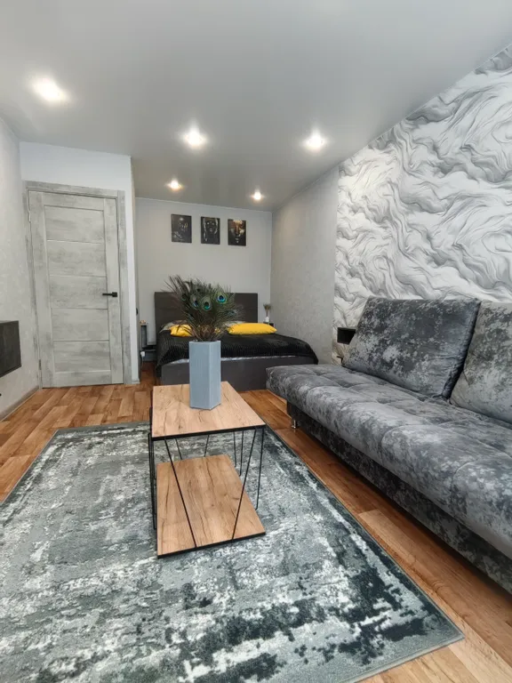 Интересная квартира с видом на город в комфортном ЖК