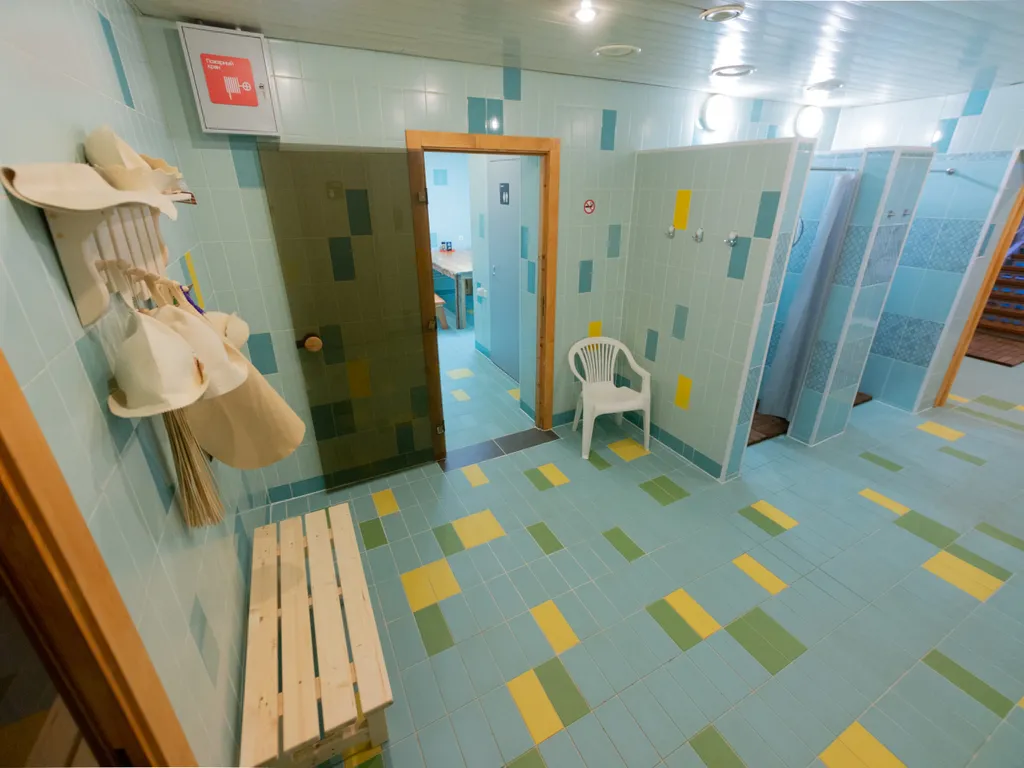 Комплекс с апартаментами, сауной и бассейном