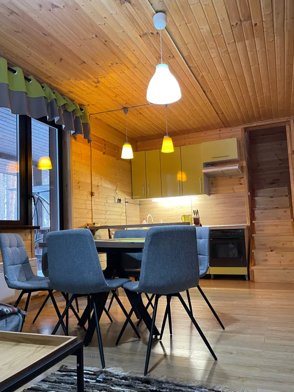 Карельская Дача Уютное шале с камином в сосновом бору, берег Сямозера