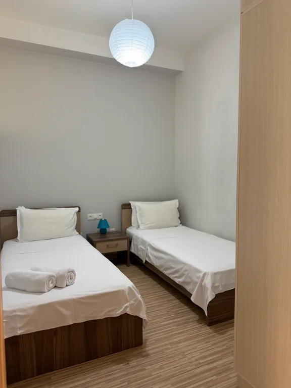 Семейные апартаменты с 2 спальнями и балконом