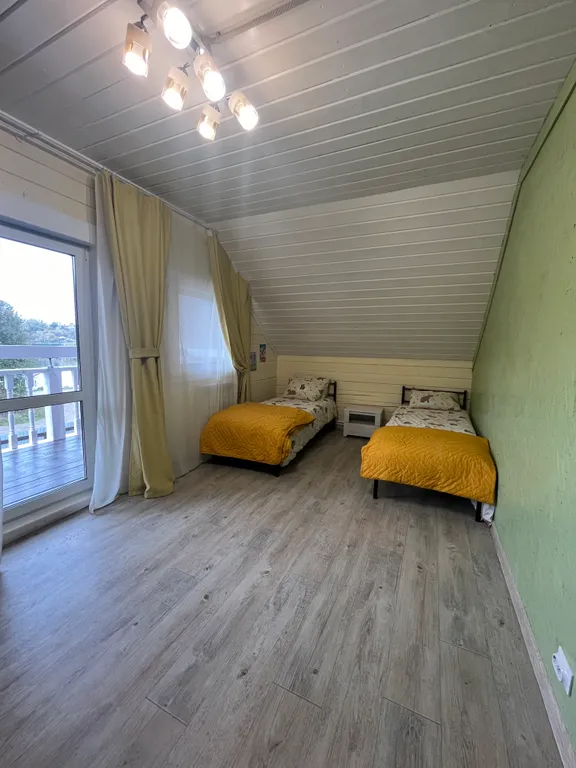 Домик на пруду, банька на дровах