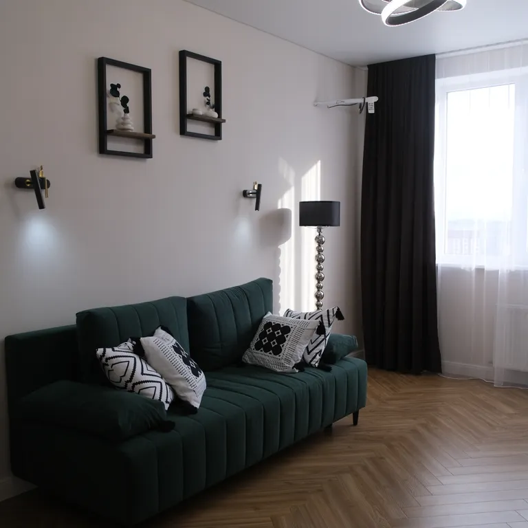 Стильная квартира с красивым видом