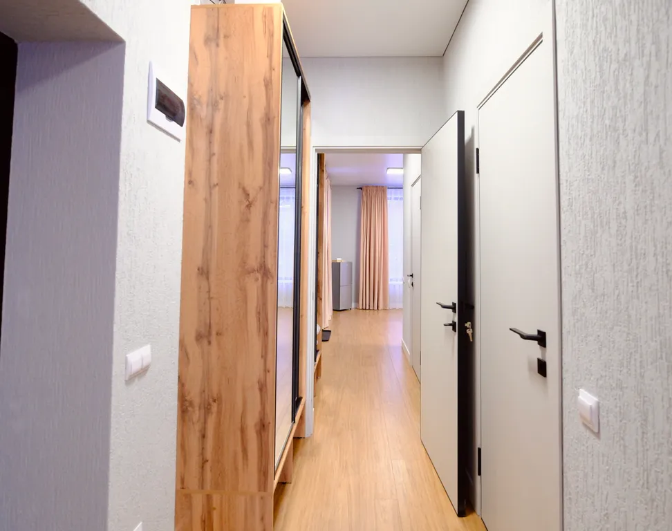 Студия с красивым видом