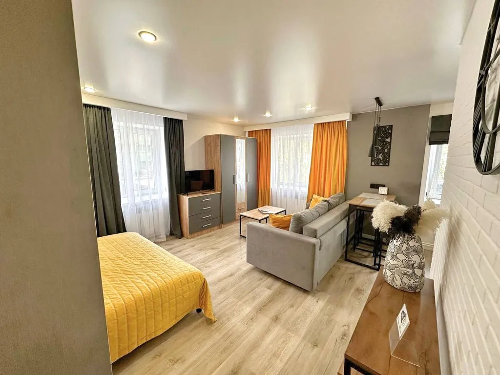 Квартира-студия в стиле лофт в тихом центре