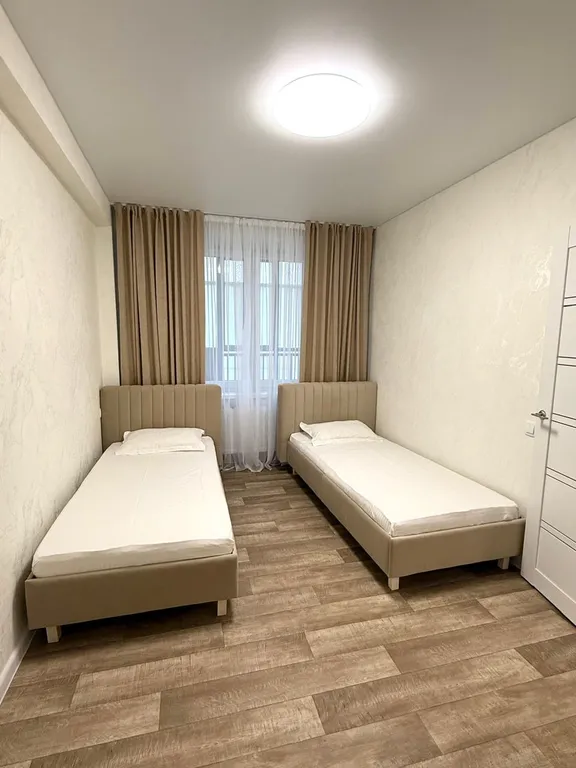 Трёхкомнатная квартира в новом комплексе Междуречье возле реки Камы