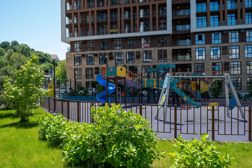 Студия с красивым видом на лесопарк