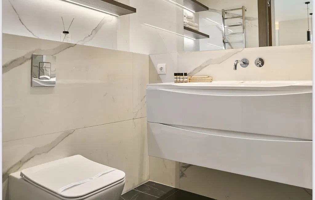 Евродвушка в neva towers 30 вид на закрытый парк