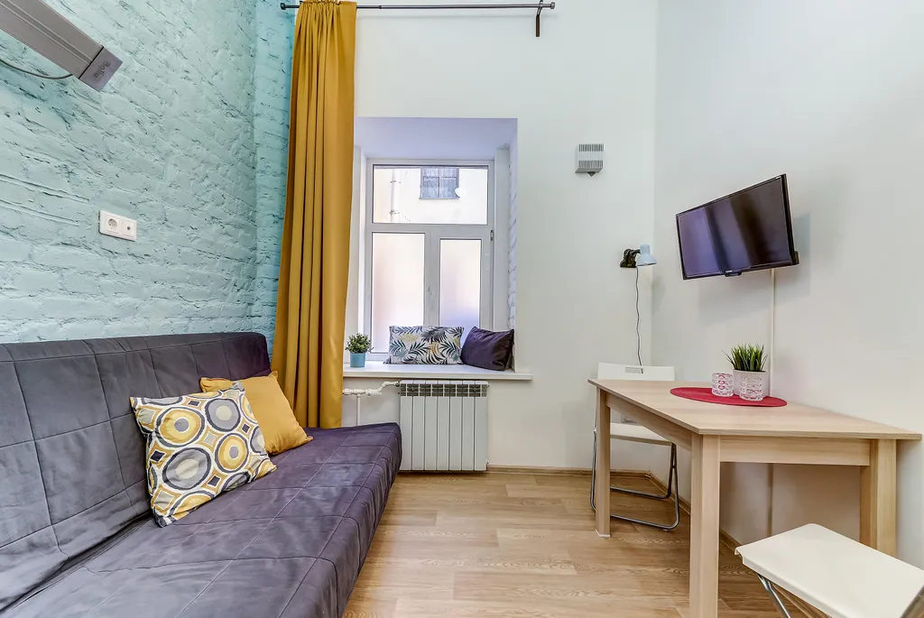 Квартира Квартира Двухуровневая студия в 5 минутах от метро Лиговский проспект — Санкт-Петербург