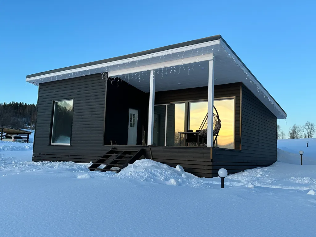 Дом # 1 в карелии с видом на Ладогу