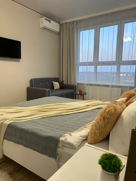 Уютная квартира в новом ЖК Яблоневый