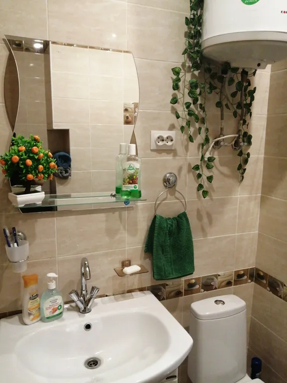 Шикарная евро-двушка с камином