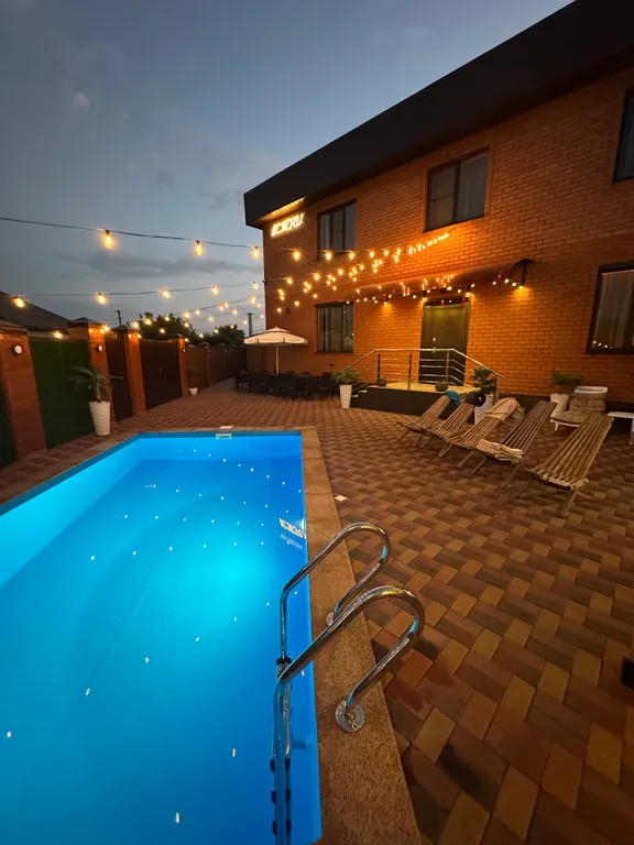 Коттедж Дом с бассейном и баней — аренда посуточно в Горячеводский