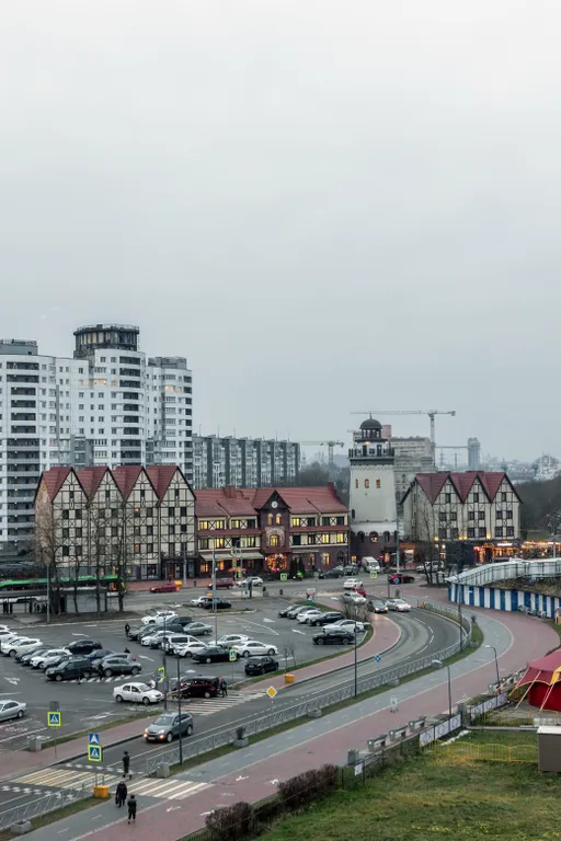 Квартира Двухкомнатные апартаменты с видом на Рыбную деревню — Калининград