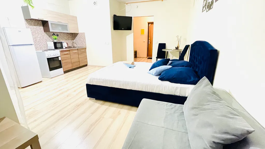 Уютная теплая студия рядом с мед городком