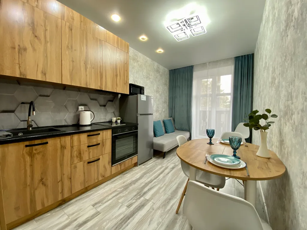 Квартира с кондиционером на берегу Обского моря в сосновом бору