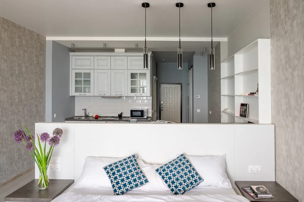 Уютная студия с прямым видом на море