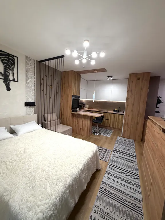 Стильная новая студия в расширенном центре