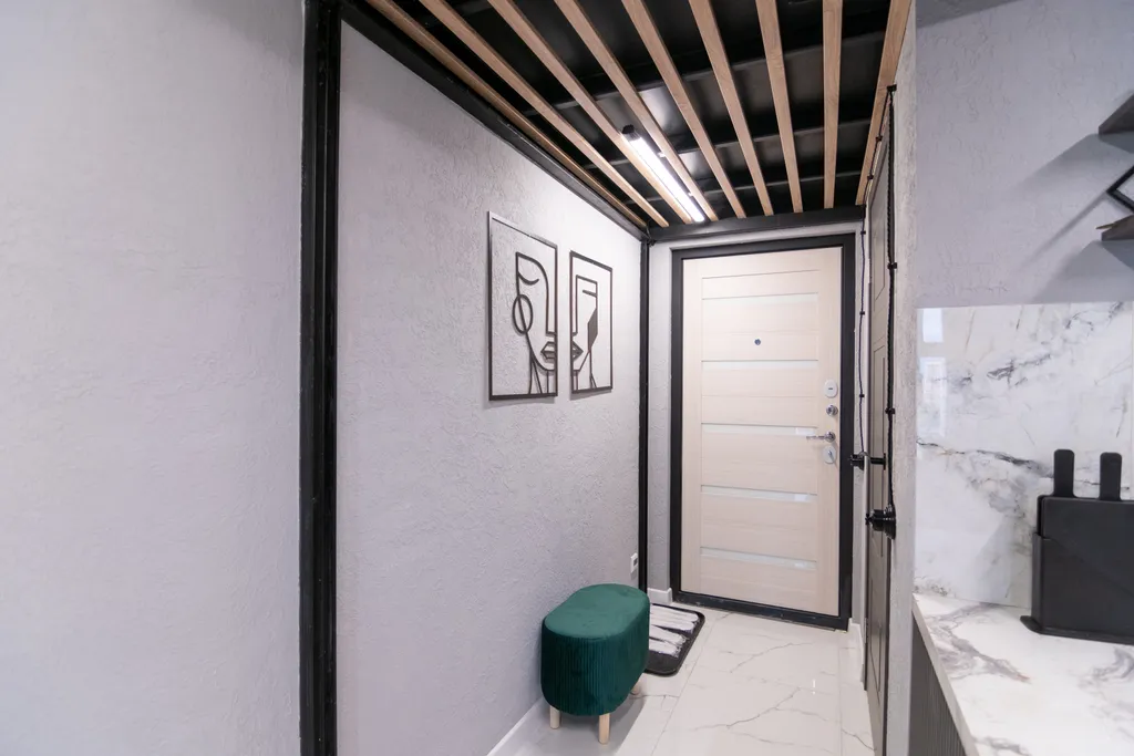 Двухуровневая студия с стильным современным ремонтом