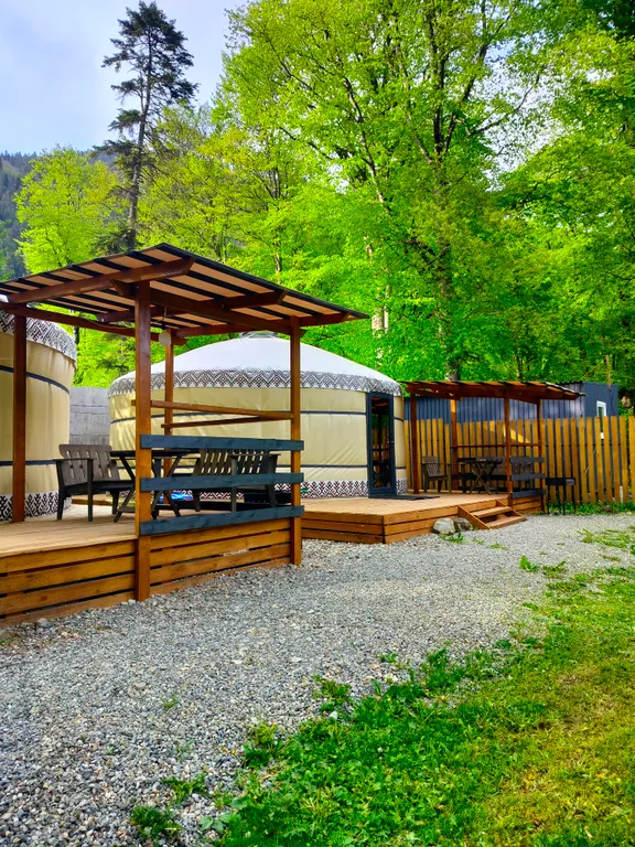 Коттедж Коттедж Юрта в горах — Архыз