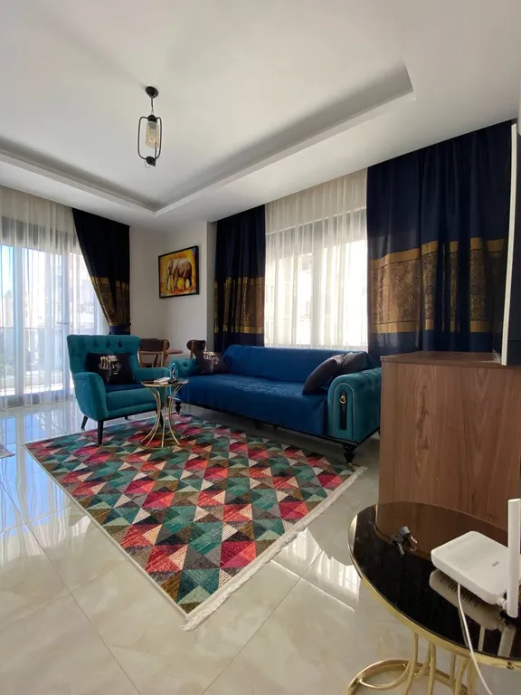 Яркая квартира 2+1 — аренда посуточно в Аланья